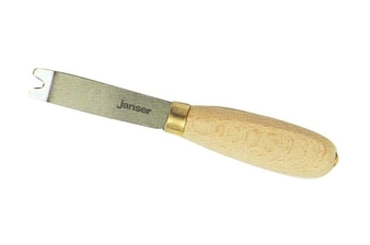 Нож за изрязване на шева при структурирани подови покрития